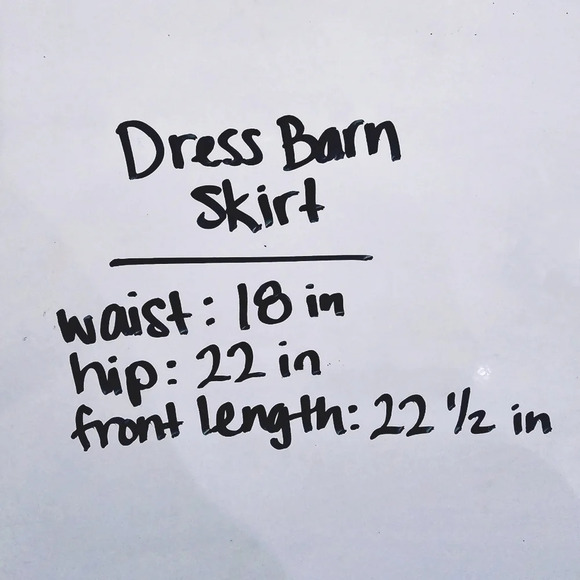 ✨️4/$20. Dk Chocolate Brown Stretch Pencil Skirt, Pleated Flared Hem - Picture 14 of 15